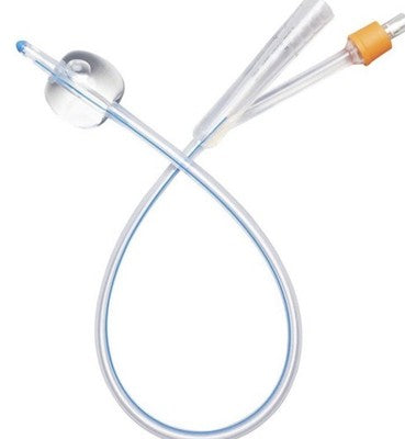 Medline Select Silicone 2-Way, 8 Fr 3mL – Box of 10, REF DYND11553, Exp 09/2029
