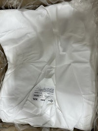 Halyard Lab Coat XXL White Disposable REF 1004468 10 Ct Spunbond