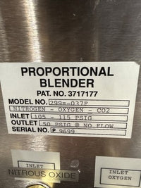 Smith 299-037F Nitrogen, Oxygen CO2 3717177 PROPORTIONAL BLENDER