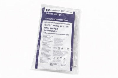 Covidien Salem Sump Dual Lumen Tube 10 Fr x 36” ENFit – REF 7771010E Exp 6/2025