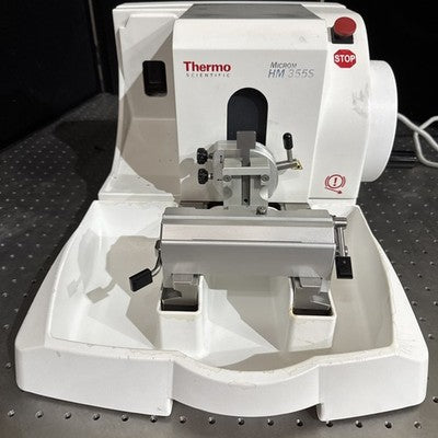 R197922 Thermo MICROM HM 355 S Electronic Rotary Microtome HM355S No Controller
