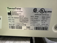 Thermo Sorvall Legend XTR Refrigerated Centrifuge W/ 4700 Rpm 75003607 Rotor