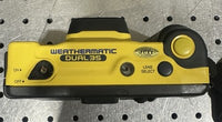 Minolta Weathermatic Dual 35 AF Waterproof Film Camera Yellow Untested