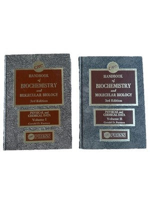 CRC Handbook Biochemistry Molecular Biology 3rd Ed Vol I II Fasman Set