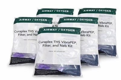5ct Curaplex THS VibraPEP Filter and Neb Kit, 301-670255-KIT, NEW, Exp 10/2025