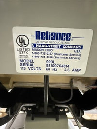 RELIANCE 920 L POWER TILT EXAM CHAIR With Foot Pedal Control