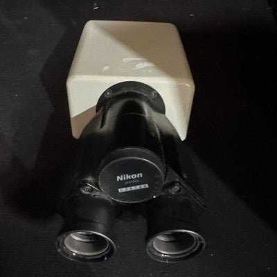 Nikon Binocular Microscope Head For Labophot, Optiphot & Alphaphot
