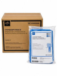 Medline DYNJP5020A Cystoscopy Pack III Sterile W/ Gown And Drape Gown Qty 8