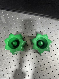 x2 Sorvall 00447 Centrifure Rotor Bucket 8 x 15mL Tube Adapters for Bucket 11788