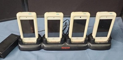 Honeywell Captuvo SL42 Barcode Scanner Sled iPod Bundle x4 + Charger