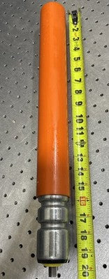 Interroll Conveyor Drive Roller Orange Polyurethane 20” Hex Shaft Industrial