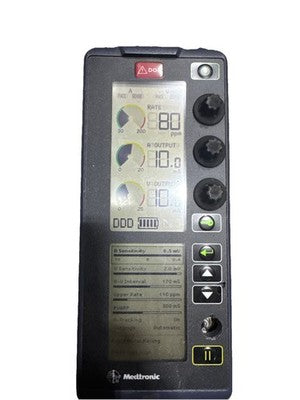 Medtronic 5392 Dual Chamber Patient Monitor Powers On Missing Knob