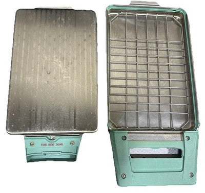 SciCan STATIM 2000 Sterilization Cassette Tray w/ Rack & Lid Dental Autoclave