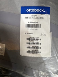 Otto Bock 480EPK 480E Ext Patient Kit CPM (1 Set)