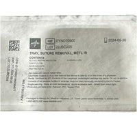 Lot Of 10 Medline DYND70900 Suture Removal Tray – Sterile – Exp 09/30/2024