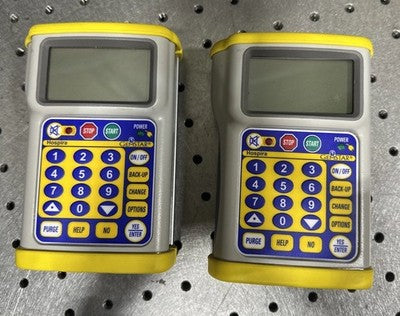 Lot Of 2 Hospira Gemstar SN 15766647and 15766773 Yellow Cap, For Parts