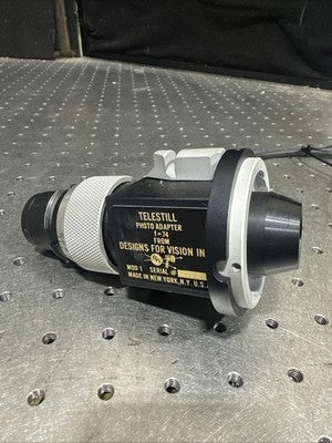 Disigns For Vision Inc. Telestill Photo Adapter F=74 Model 1 SN295 With Camera
