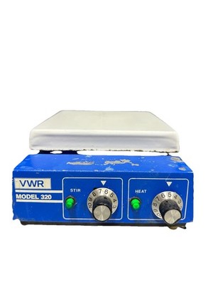 VWR Model 320 Hot Plate Stirrer Magnetic Stir Plate Heat & Stir Working