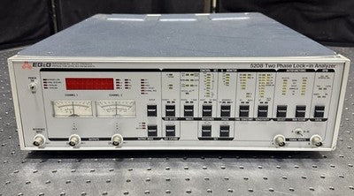 EG&G PARC 5208 Two Phase Lock-In Analyzer Parts Repair AS-IS