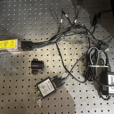 Coherent Cube 1142279/AE Diode 403nm 100mW Laser W/+Controller Switch