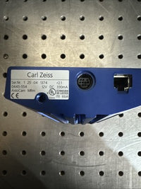 Carl Zeiss AxioCam r2.1 MRm 12v DC Mono Microscope Camera 0445-554