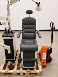 Shin-Nippon 2500 Ophthalmic Unit Slit Lamp Exam Chair System Japan