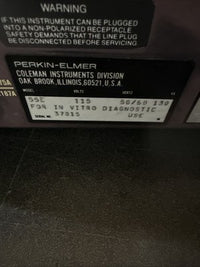 Perkin Elmer Spectrophotometer 55E