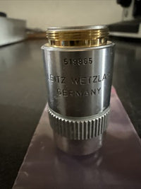 Leitz Wetzlar PLAN 20/0.45  Objective Lens 519865