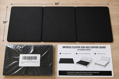 Imperius Foldable Sleeper Sofa Bed Support Board Mattress Support 30x60