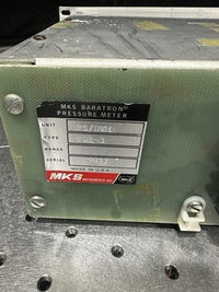 MKS Baratron PDR-3 Pressure Meter PS/DVM Digital Vacuum Gauge Controller