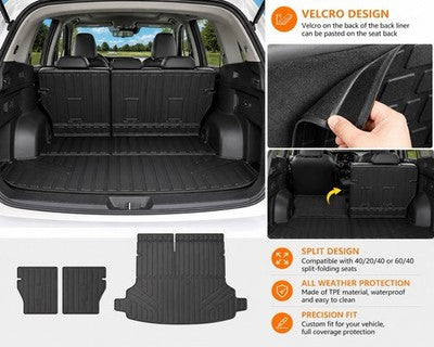 All Weather Floor Mats Cargo Liner Set Fits Subaru Forester 2025 2026