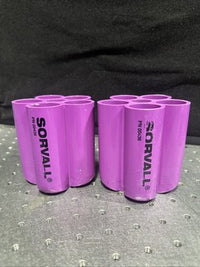 x2 Sorvall 00436 Centrifuge Rotor Adapters 5x50mL for Buckets 11788