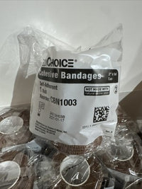 MediChoice Bandage 3" x 5 Yards, Self Adhesive Breathable 12 rolls