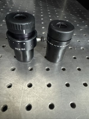 Wild Heerbrugg Leica 10x/21 Eyepiece Set of 2