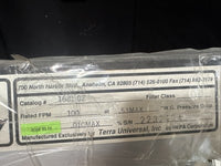 Terra 1681-02  Filter, HEPA; 28" W x 13" D x 3" H