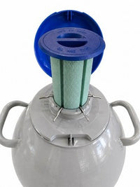 Taylor Wharton HC34 Cryogenic Storage Dewar Tank 34L w/ Insert & Lid Empty
