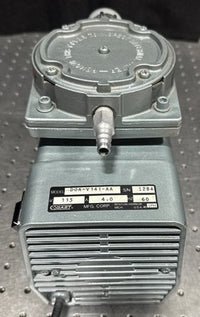 Gast DOA-V141-AA Vacuum Pump, SN 1284, 115v, 4.0a, 60hz