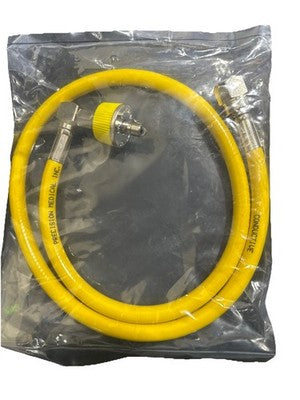 New Precision Medical Conductive Medical Air Hose Assembly w/Hand-Tight Connecto