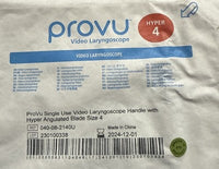 ProVu Video Laryngoscope Handle and Macintosh Size 4 (Box of 10 pieces)