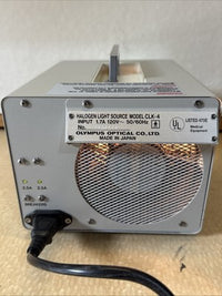 Olympus CLK-4 Halogen Light Source w/ Air Pump
