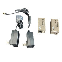 Gefen EXT-USB2.0-LR Cat5 USB 2.0 Extender S & R w/ power cords