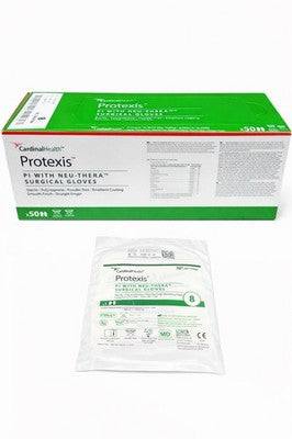 Protexis PI With NEU -THERA Gloves Size 8 Sterile 1 Box of 50 pairs