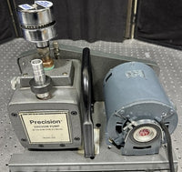 Precision Vacuum Pump, Model D25, HP 1/3, 115v, PH 1A6.40, Rpm 1725, 60hz