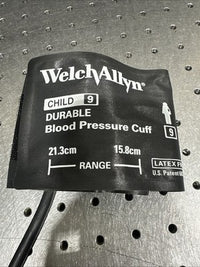 USED WELCH ALLYN Child 9 Range 21.3-15.8Cm Blood Pressure Cuff