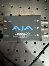 AJA V2analog HD/SD digital to analog Converter USED.