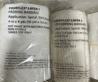 Medline FourFlex 4 Layer Bandage System MSC4400 Lot of 8