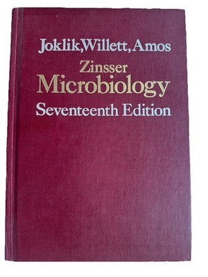 Zinsser Microbiology 7th Ed Joklik Willett Amos HC 1980 Medical Text