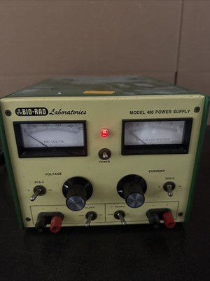 BIO-RAD LABORATORIES MODEL 400 POWER SUPPLY (DEC75)