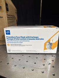 Case of 300 Medline ASTM Level 1 Procedure Face Mask with Ear Loops - NON27378