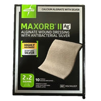 Medline Maxorb II Ag 2x2 Alginate Dressing MSC9922EP 100 Exp 2024 Case Of 100